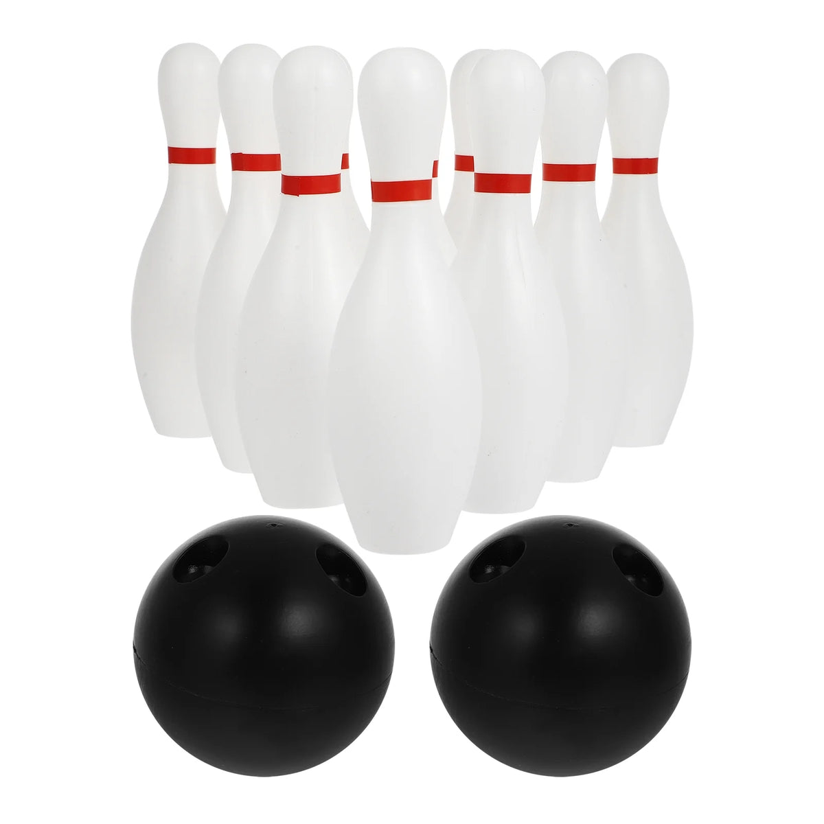 Toddler Kids Bowling Game Set Outdoor Indoor Sports Toys (White) E21107