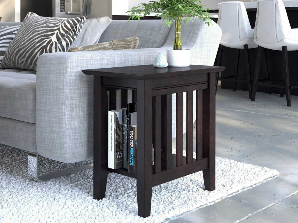 Chair Side Table in Espresso P144212