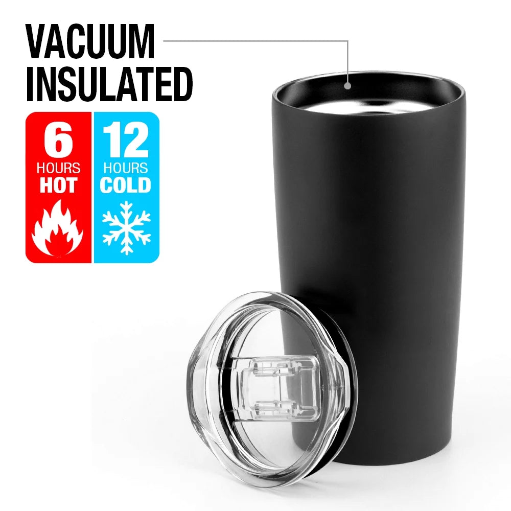 Stainless Steel Tumbler 20 oz Insulated Travel Mug L9595
