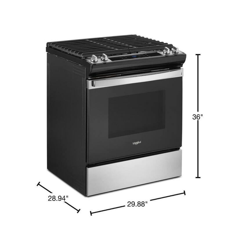 5.0 cu.ft. Gas Range with Self-Cleaning Oven in Stainless Steel W56142