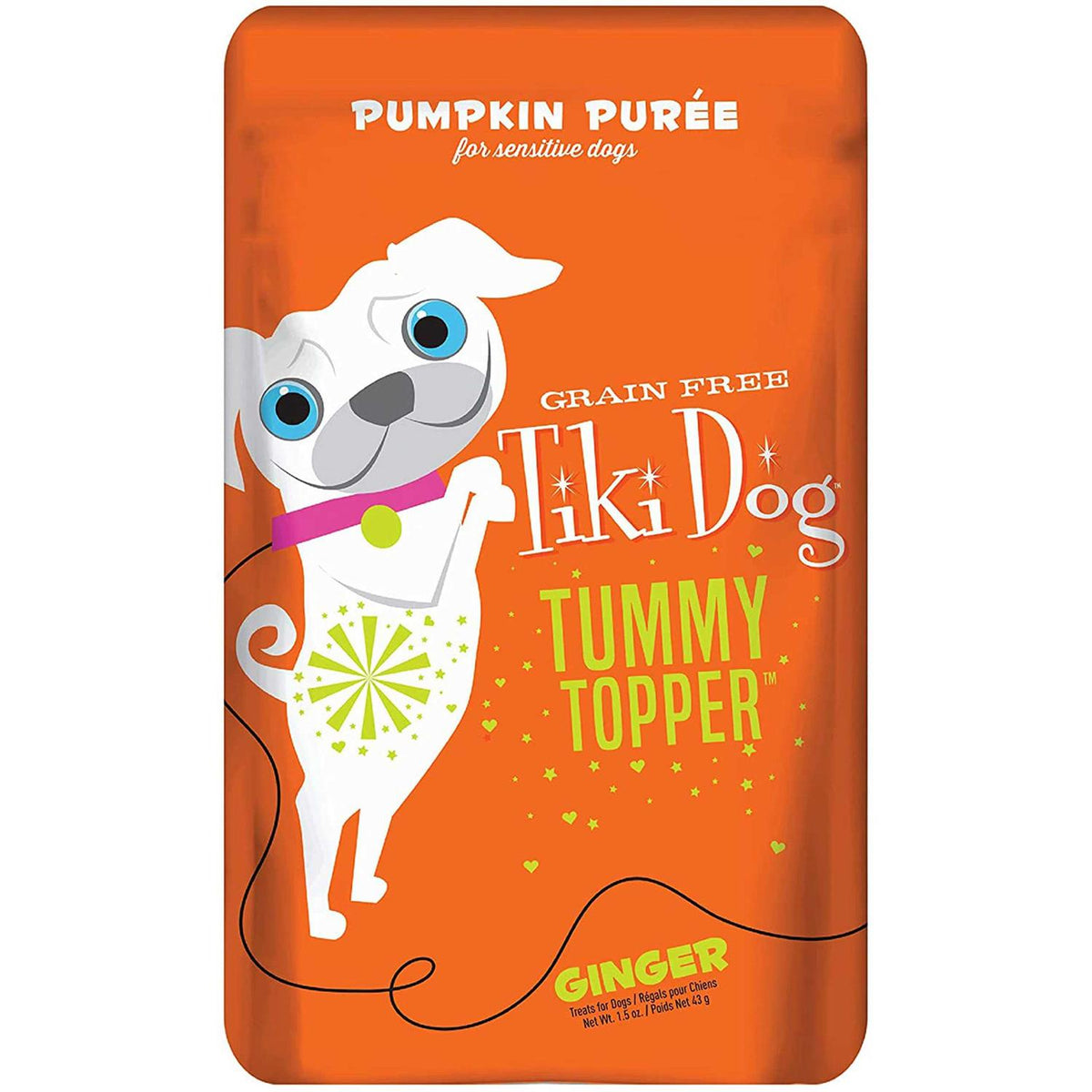 Pumpkin Ginger Dog Tummy Topper J49342