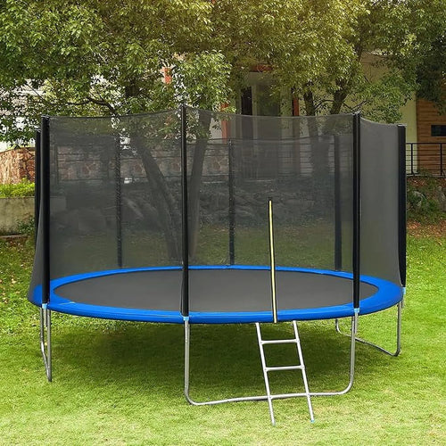 10 ft Trampoline with Safety Enclosure Net W853637