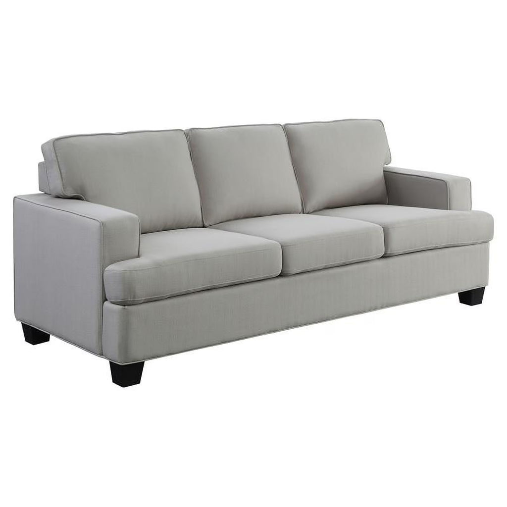 84" Polyester Fabric Sofa in Gray Y9706