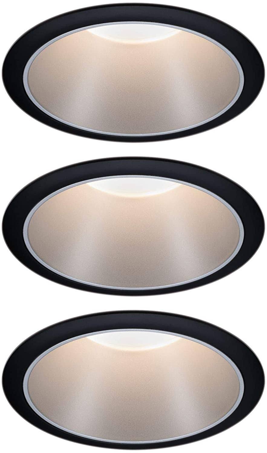 Black Silver Recessed Lamp LED Spotlight F77102