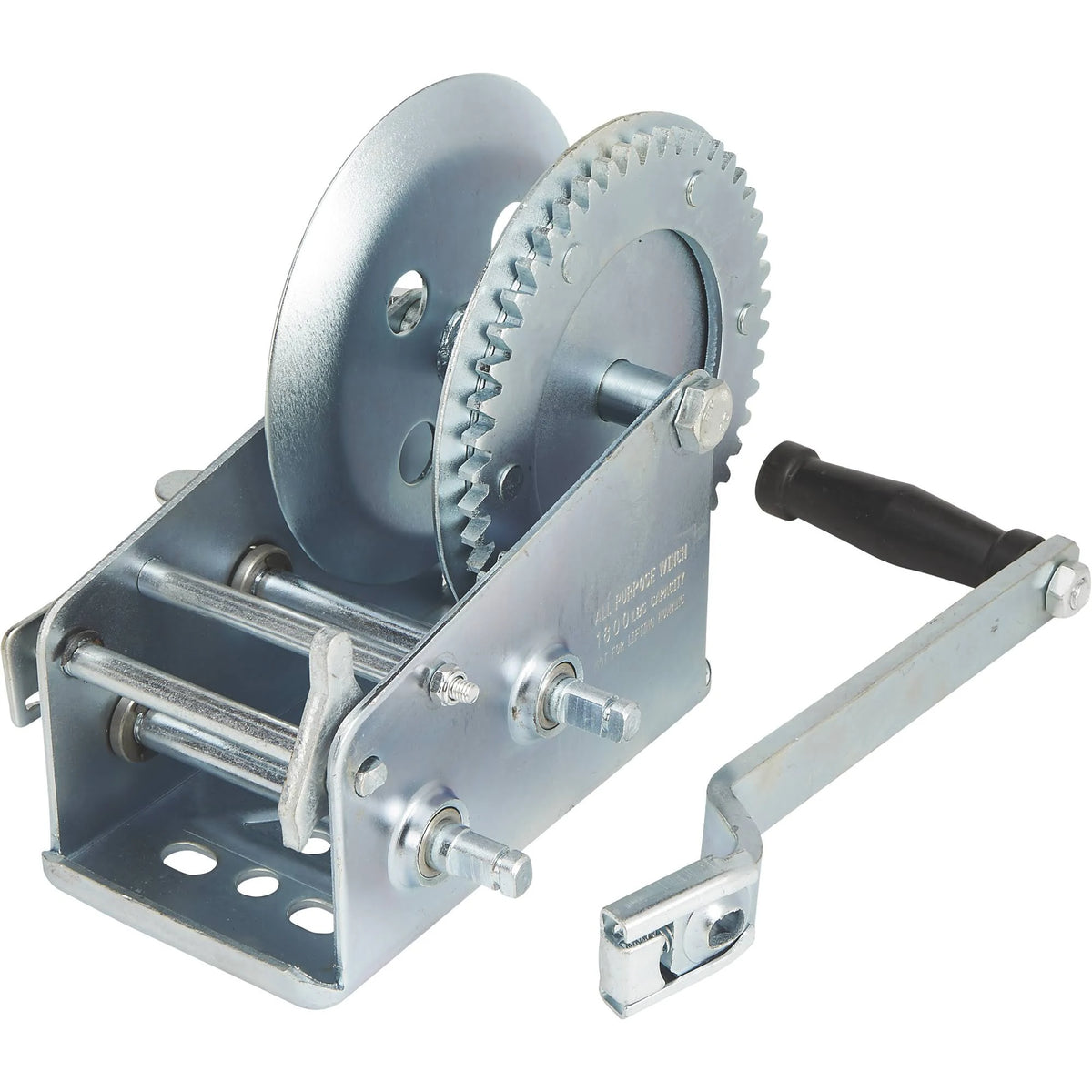 Two Speed Hand Winch 1800-Lb. Load Capacity T41228