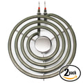 2-Pack 6 inch 4 Turns Surface Burner Element for Range, Stove & Cooktop J31184