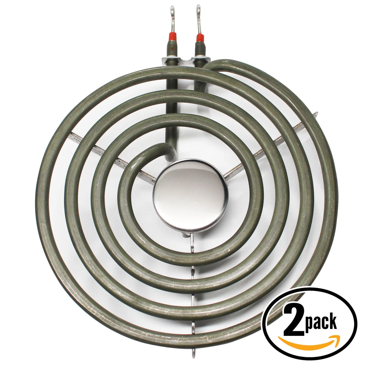 2-Pack 6 inch 4 Turns Surface Burner Element for Range, Stove & Cooktop J31184