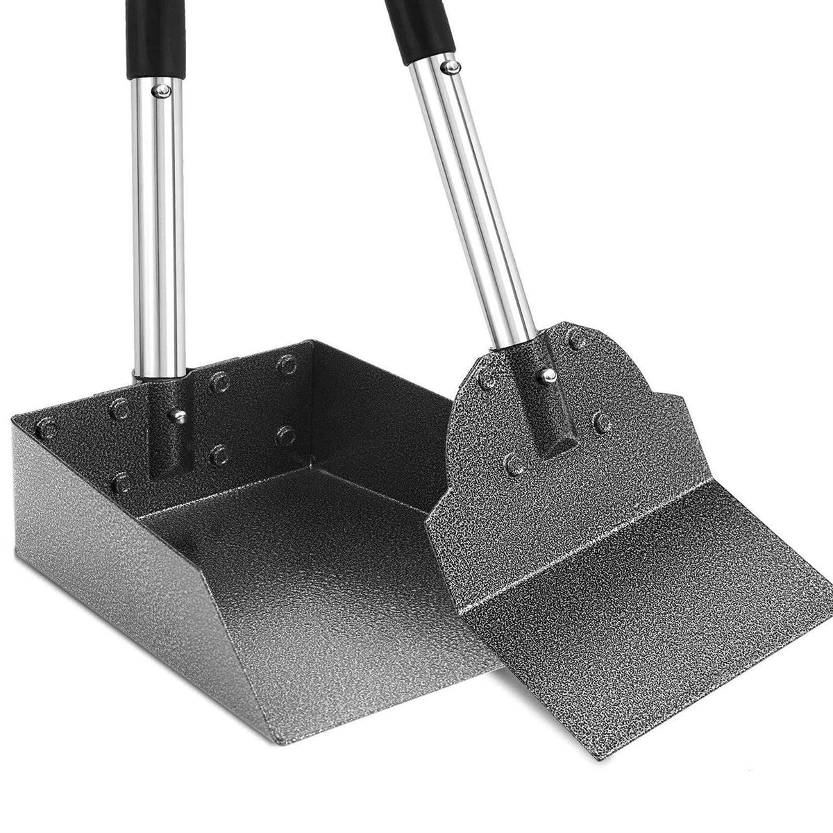 Metal Dog Pooper Scooper with Adjustable Long Handle Y1548