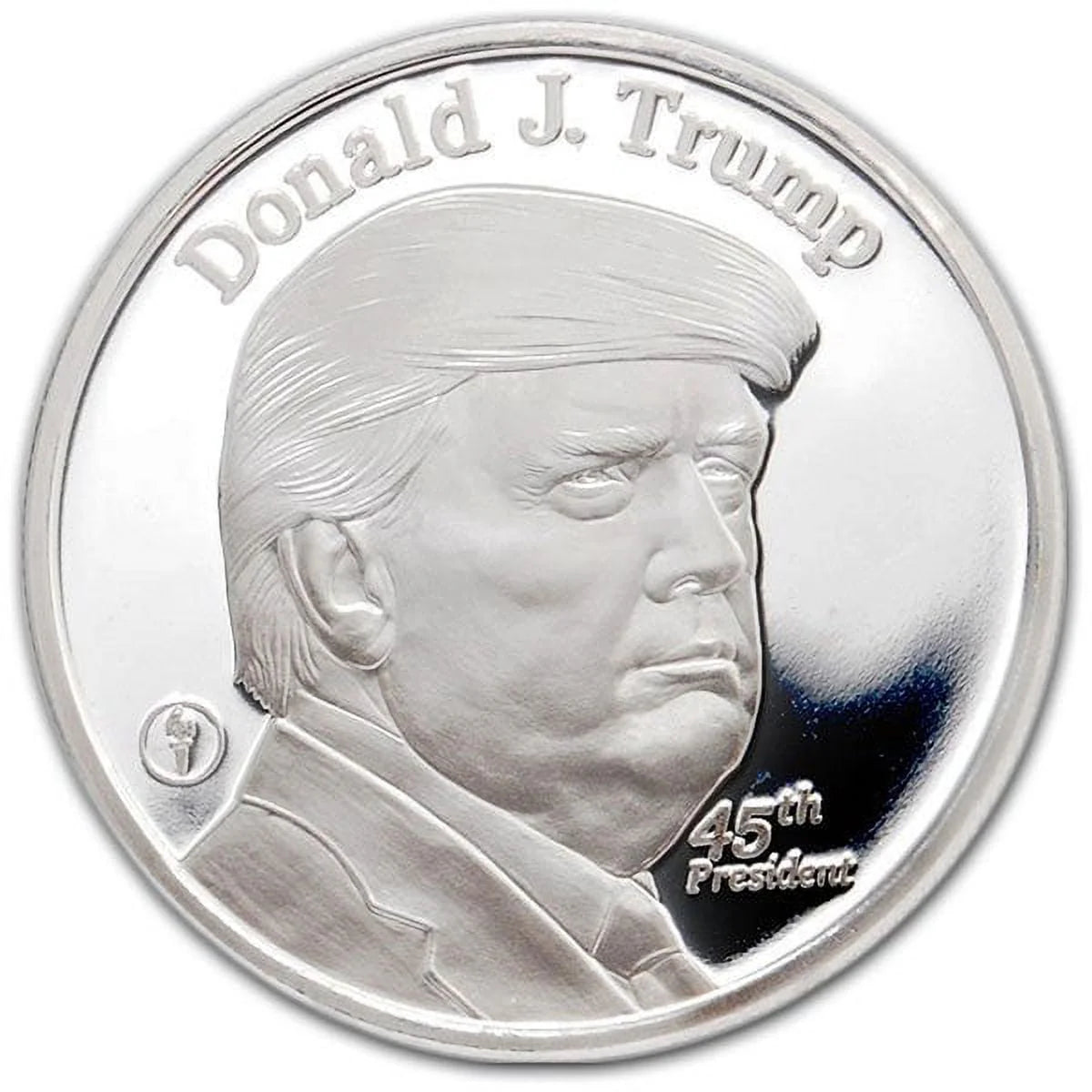 Trump .999 Pure Silver 1 Oz Round J490