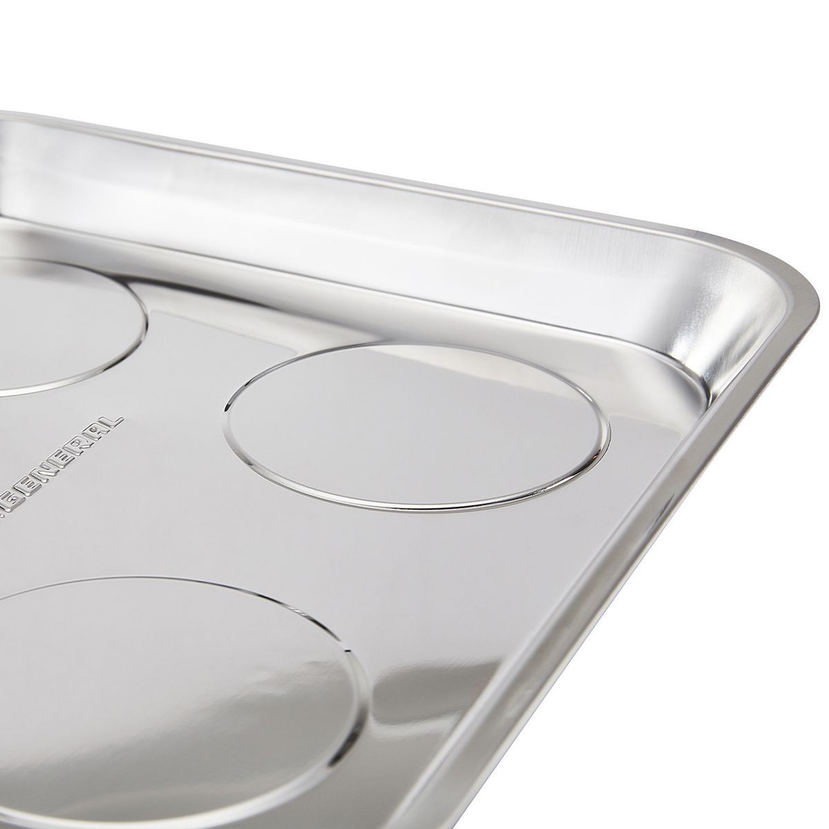 10-1/2 in. x 11-1/2 in. Magnetic Stainless Steel Parts Tray U321637