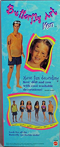Butterfly Art Ken Doll 12 Inches Tall D8938
