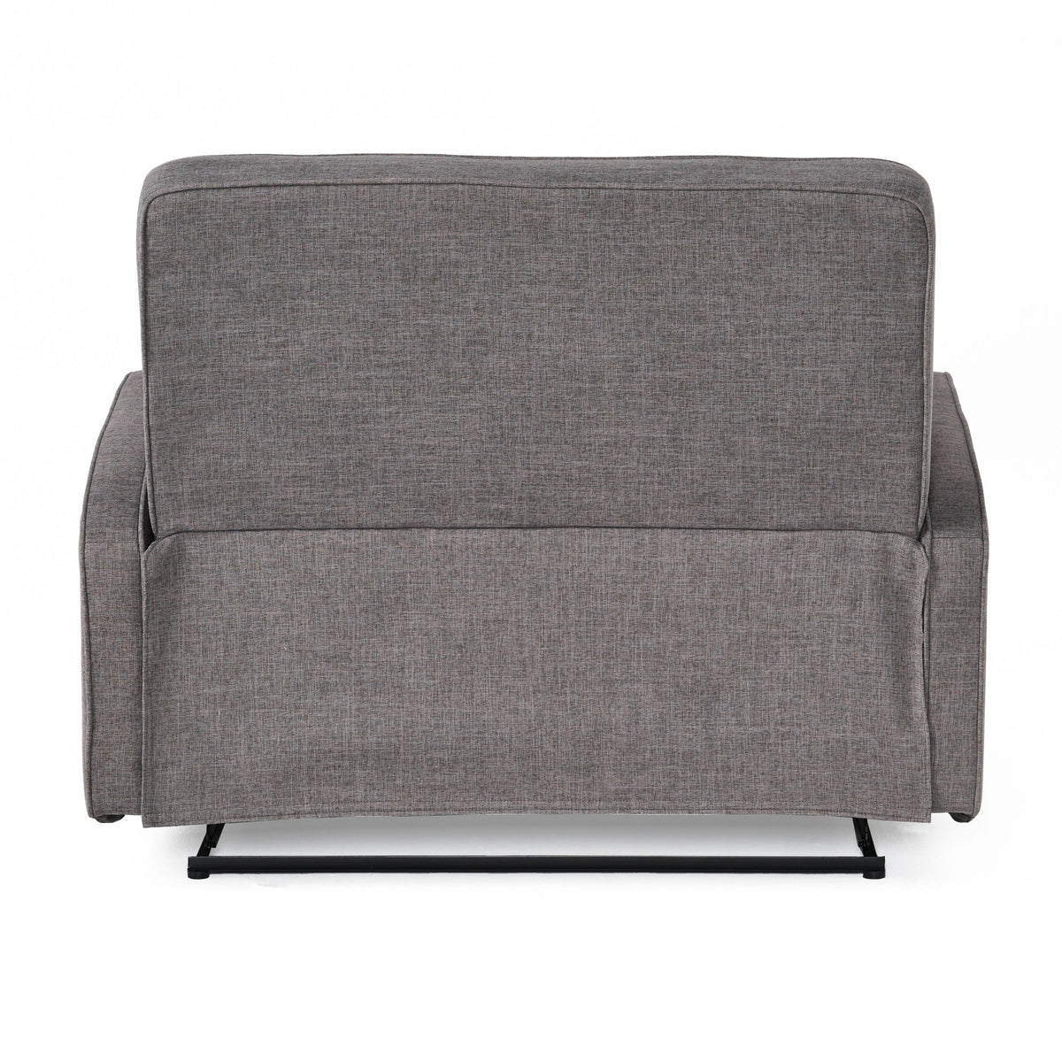 Gray Fabric Reclining Loveseat A78382