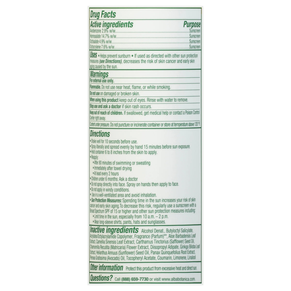 Coconut Sunscreen Spray SPF 50, 5 fl oz M651252