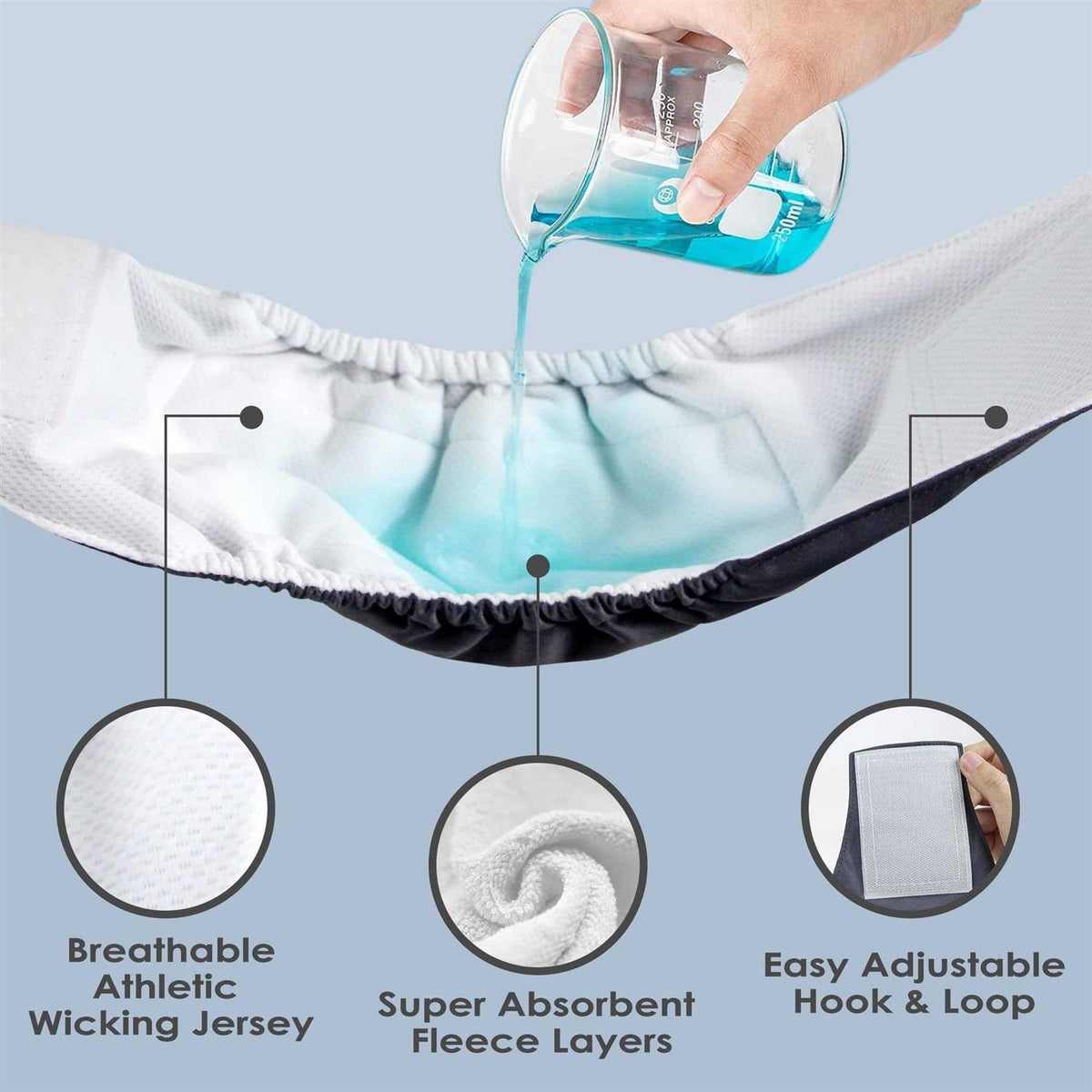 Washable Dog Diapers Male Dog Belly Wrap G992598