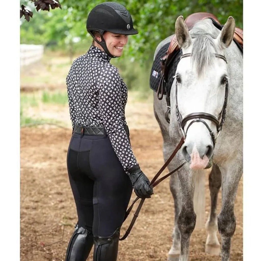 Knee Patch Pocket Tights E636