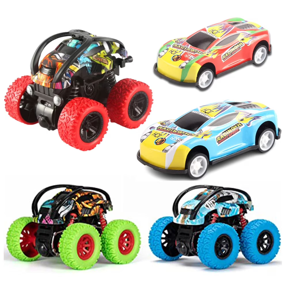 5 Pack Pull Back Cars for Kids Mini Vehicles Toy D768