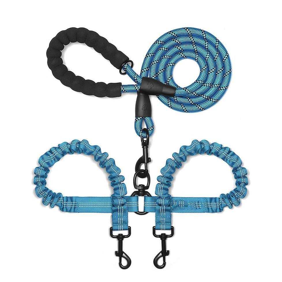 Double Dog Leash 360 Swivel No Tangle Q5457