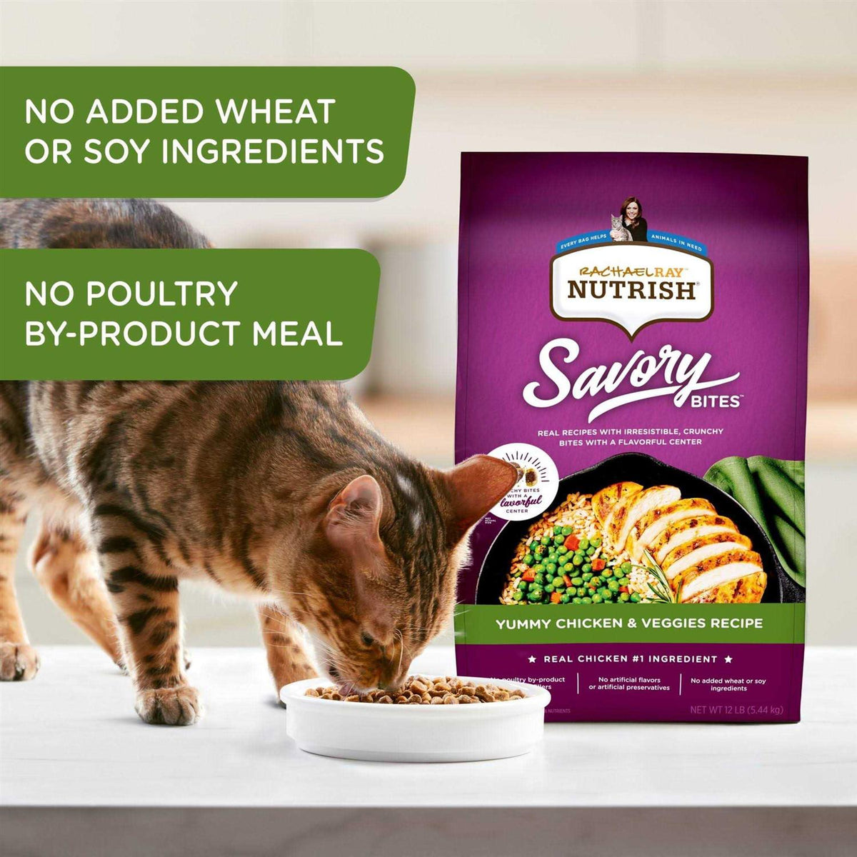 Savory Bites Dry Cat Food X2453