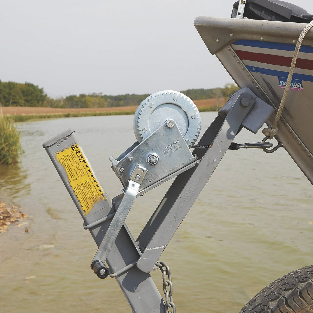 Two Speed Hand Winch 1800-Lb. Load Capacity T41228
