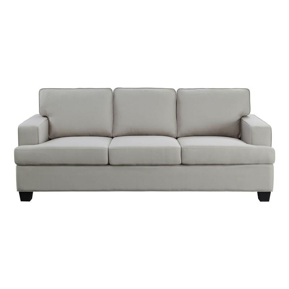 84" Polyester Fabric Sofa in Gray Y9706