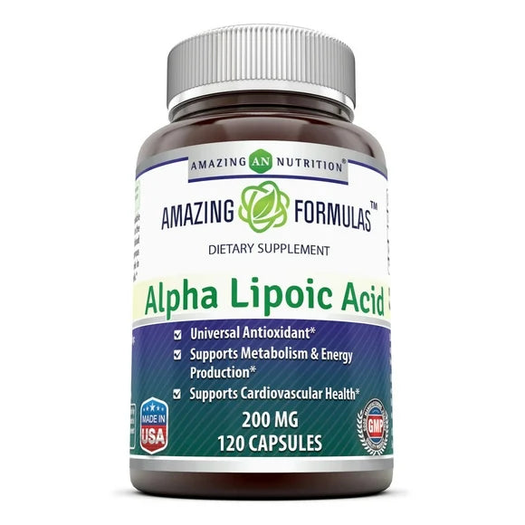 Alpha Lipoic Acid 200 Mg 120 Capsules S591066