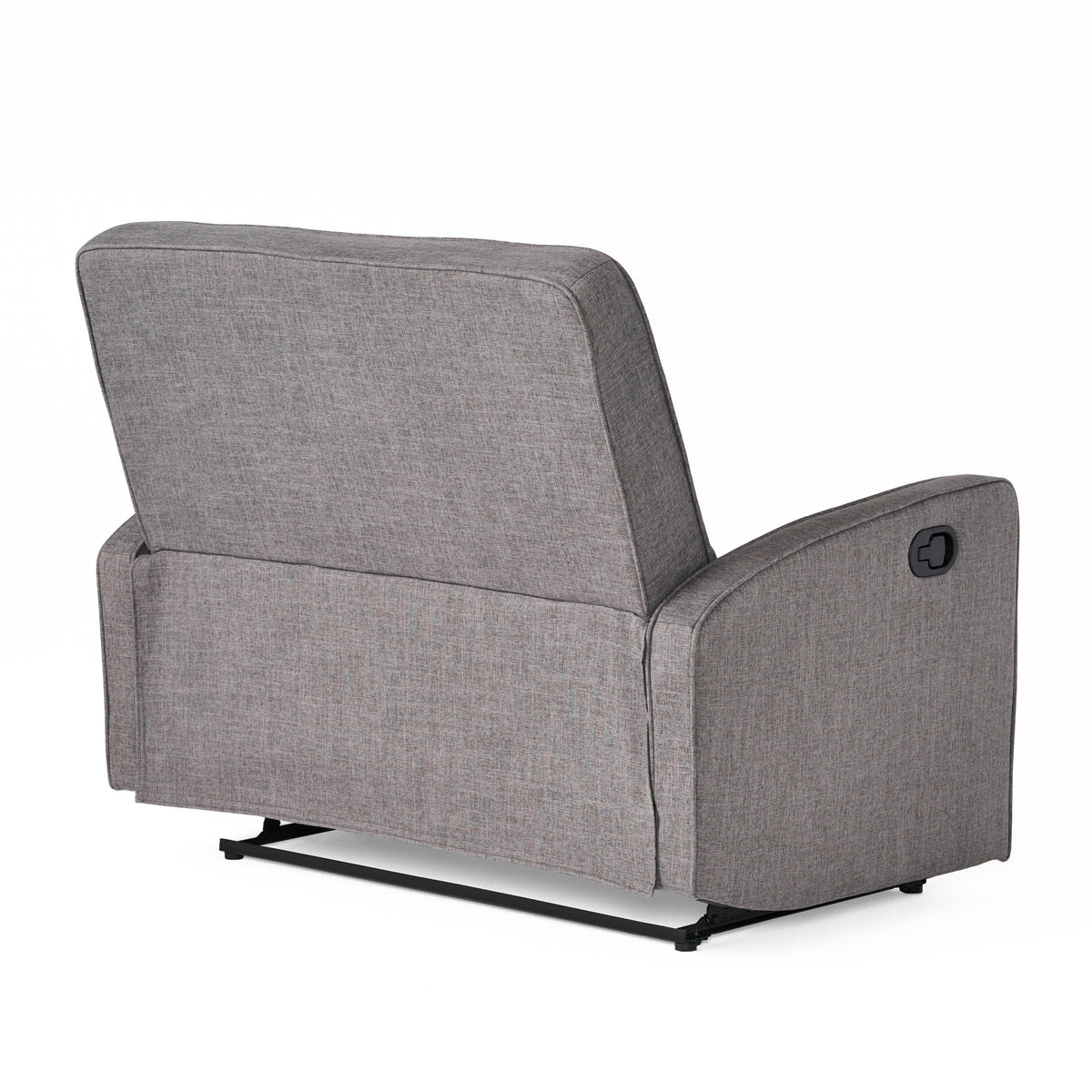 Gray Fabric Reclining Loveseat A78382