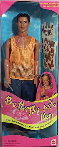 Butterfly Art Ken Doll 12 Inches Tall D8938