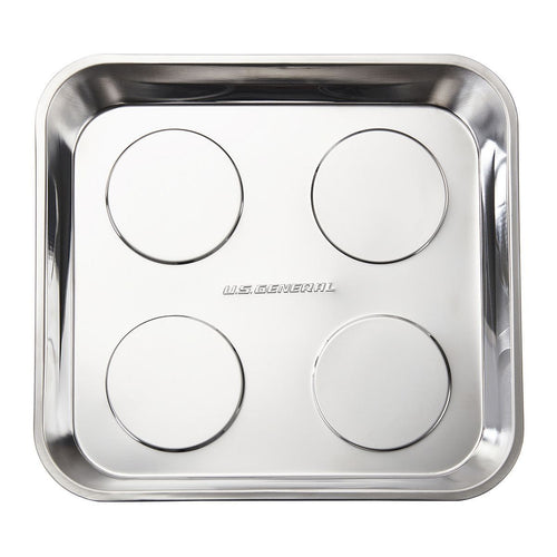 10-1/2 in. x 11-1/2 in. Magnetic Stainless Steel Parts Tray U321637