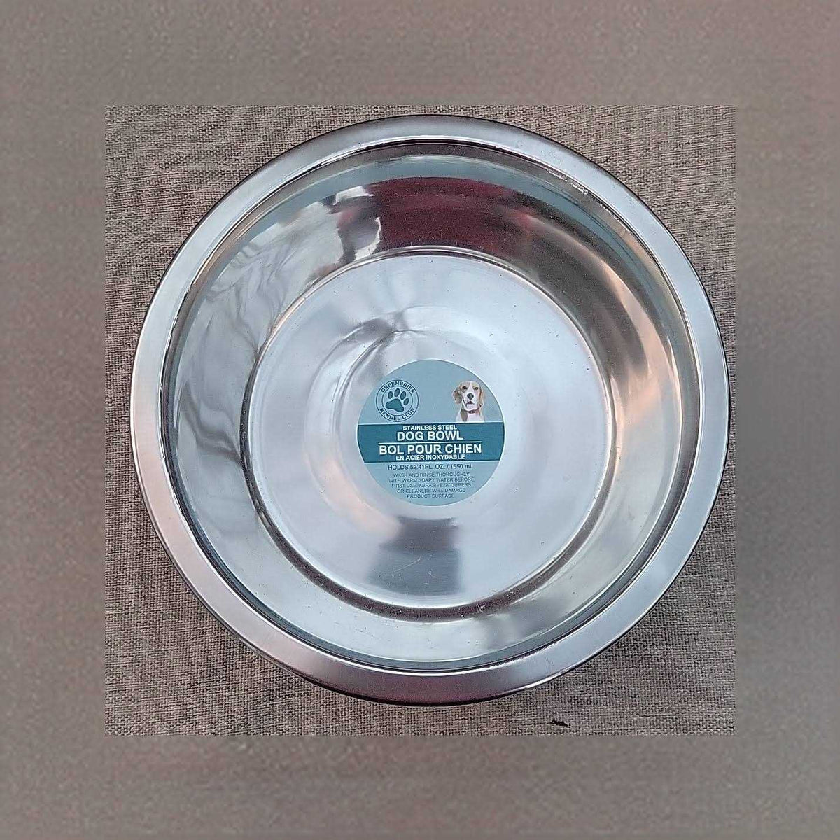 Large Stainless Steel Dog Bowls Q1483