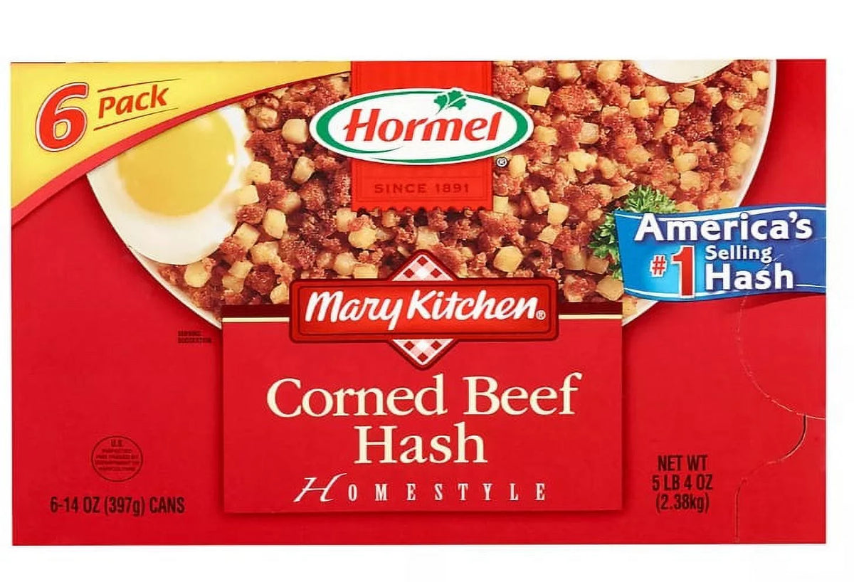 6 pk 14 oz Corned Beef Hash F35091