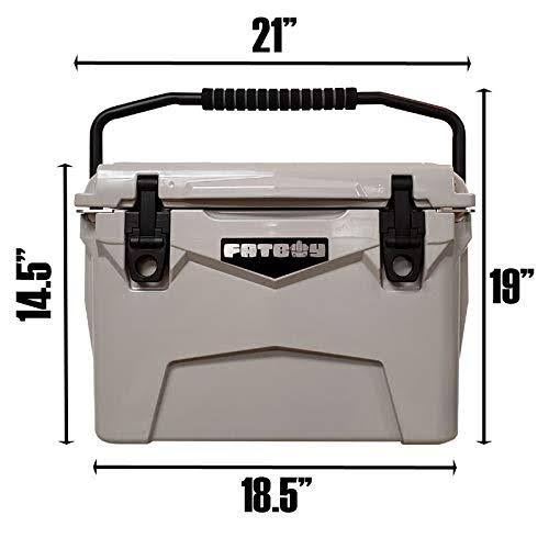 Sand 20 Quart Roto Molded Hard Sided Cooler Z9144