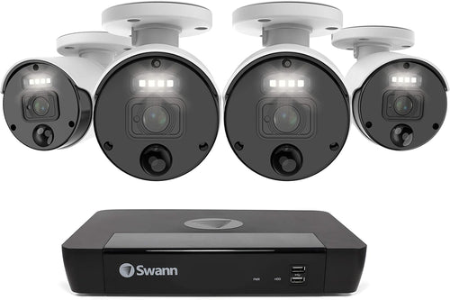 10 Camera 16 Channels POE NVR 4K Wired Security Camera System K1976