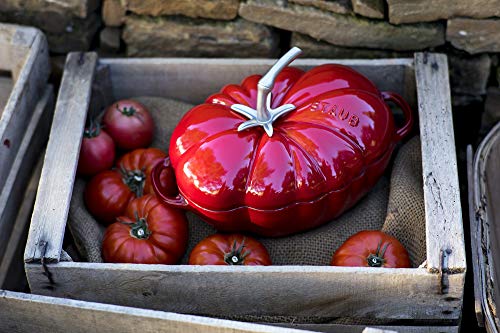 Cast Iron Dutch Oven 3-qt Tomato Cocotte Cherry X421