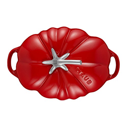 Cast Iron Dutch Oven 3-qt Tomato Cocotte Cherry X421