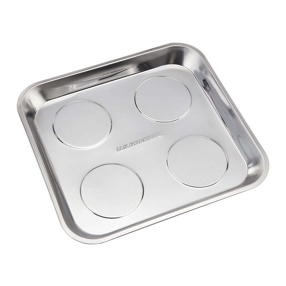 10-1/2 in. x 11-1/2 in. Magnetic Stainless Steel Parts Tray U321637