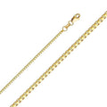 18 in. 14K Yellow Gold Box Chain O692