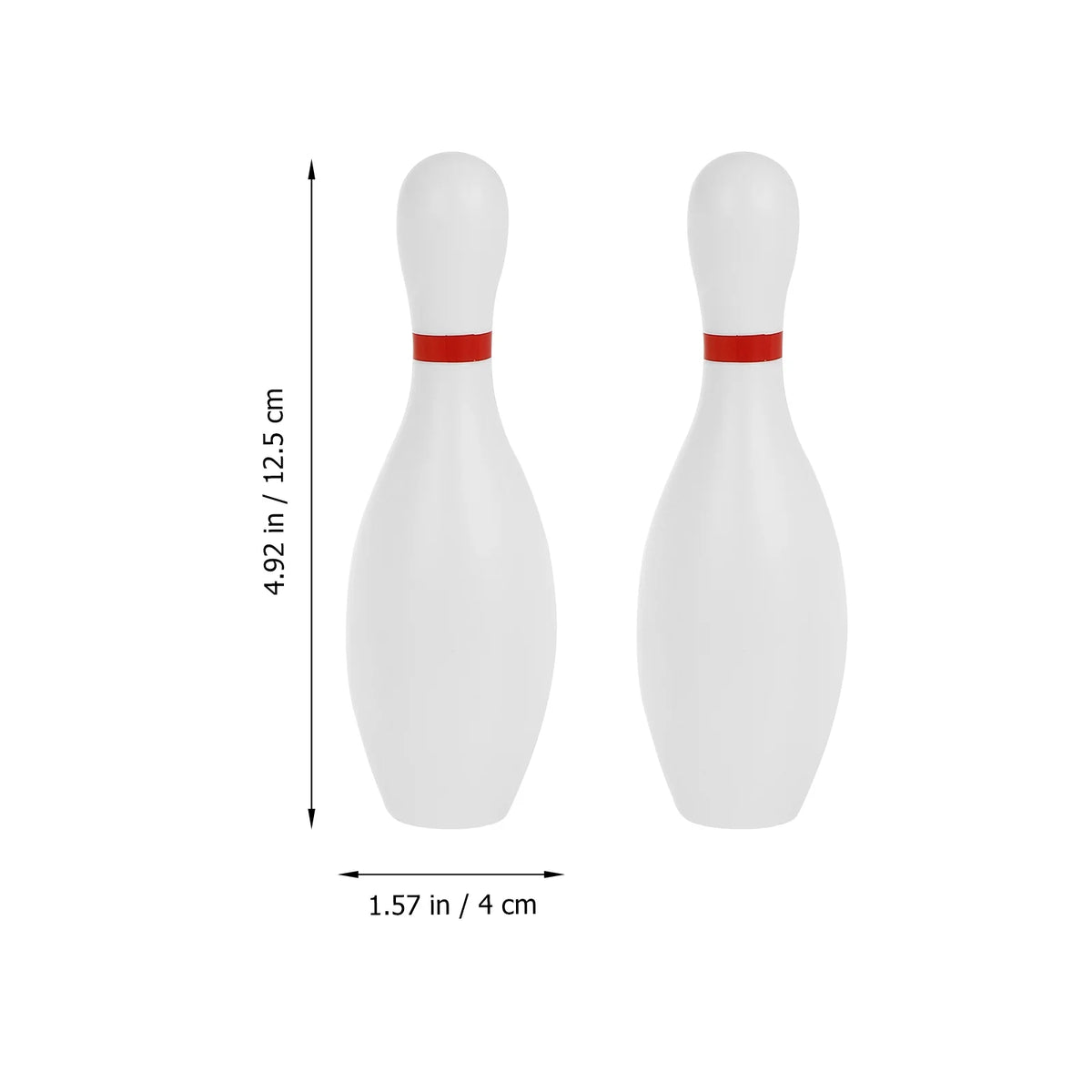 Toddler Kids Bowling Game Set Outdoor Indoor Sports Toys (White) E21107