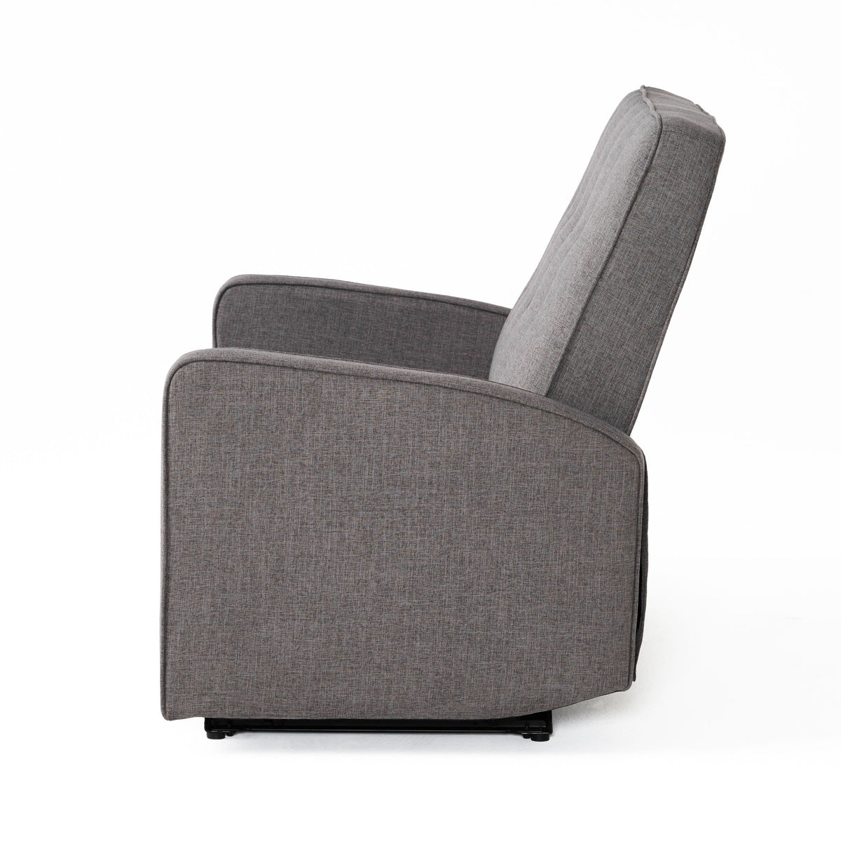 Gray Fabric Reclining Loveseat A78382