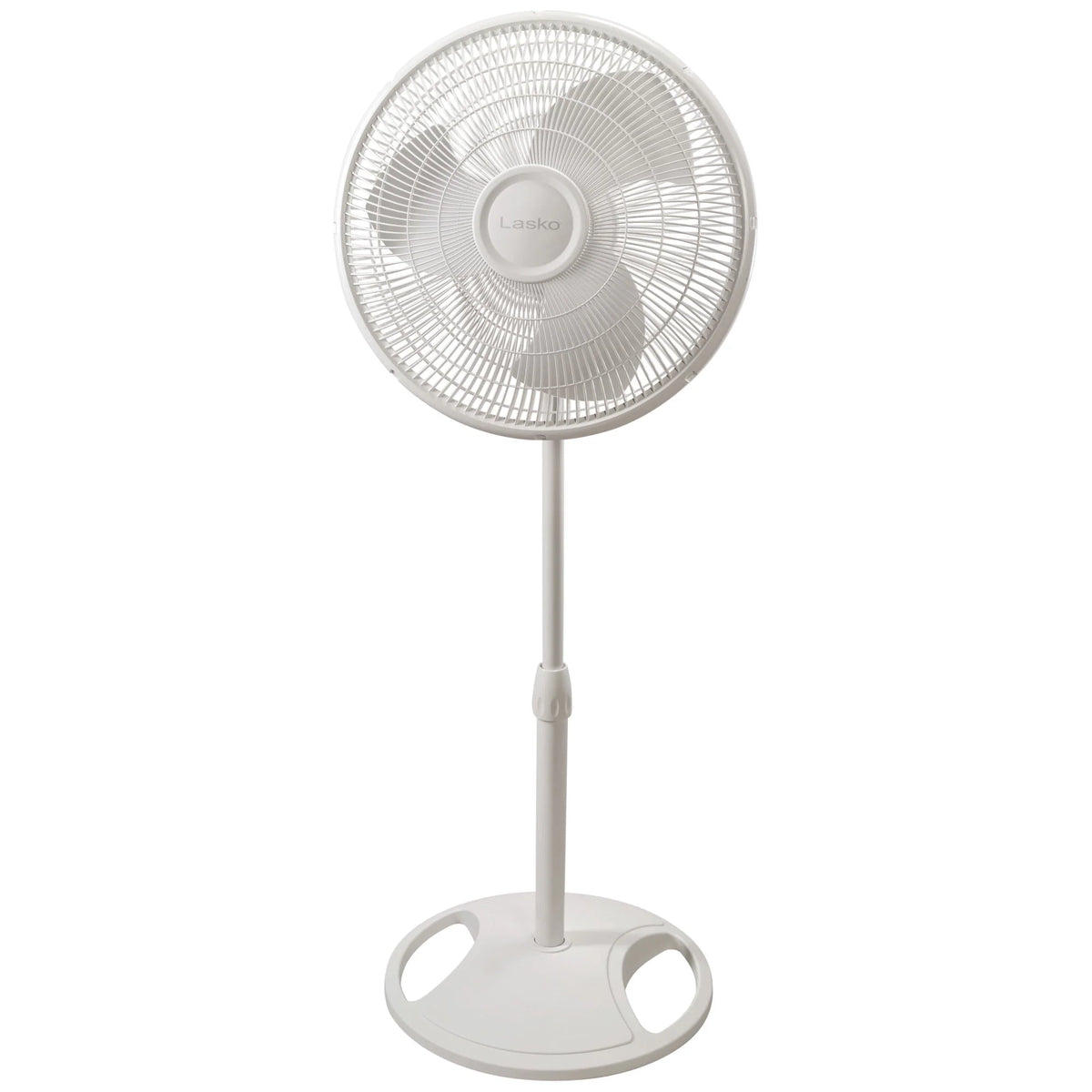16 Oscillating Adjustable Pedestal Fan with 3-Speeds, Black F766589