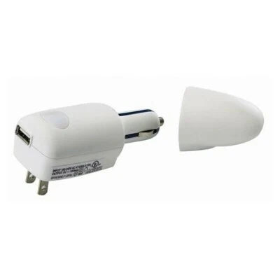 USB Adaptor with Foldable Plug & Car Plug M57350