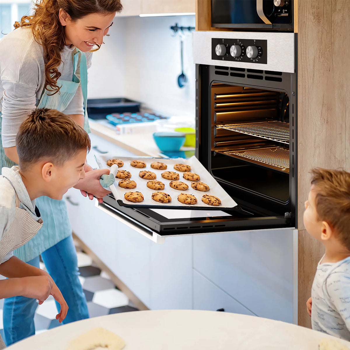 24'' Single Wall Oven 2.47Cu.ft Built-in Electric Oven 2300W T15584