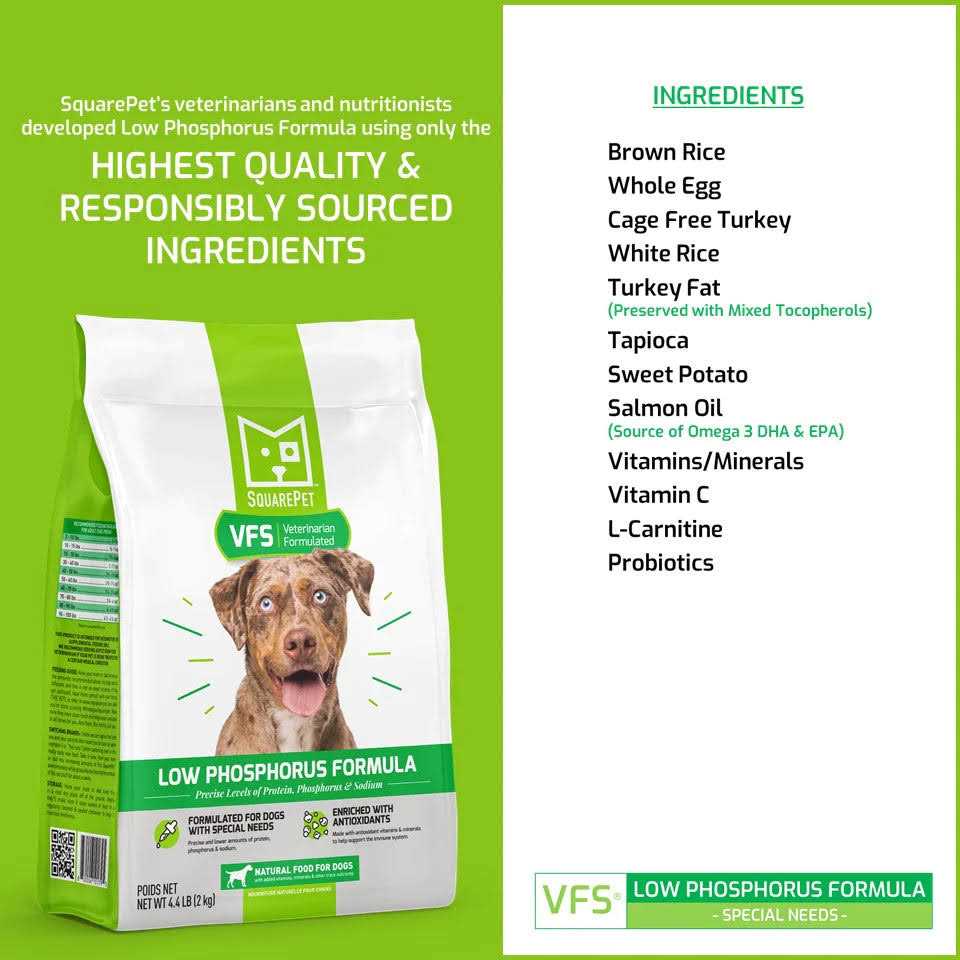 Low Phosphorus Dry Dog Food F84717
