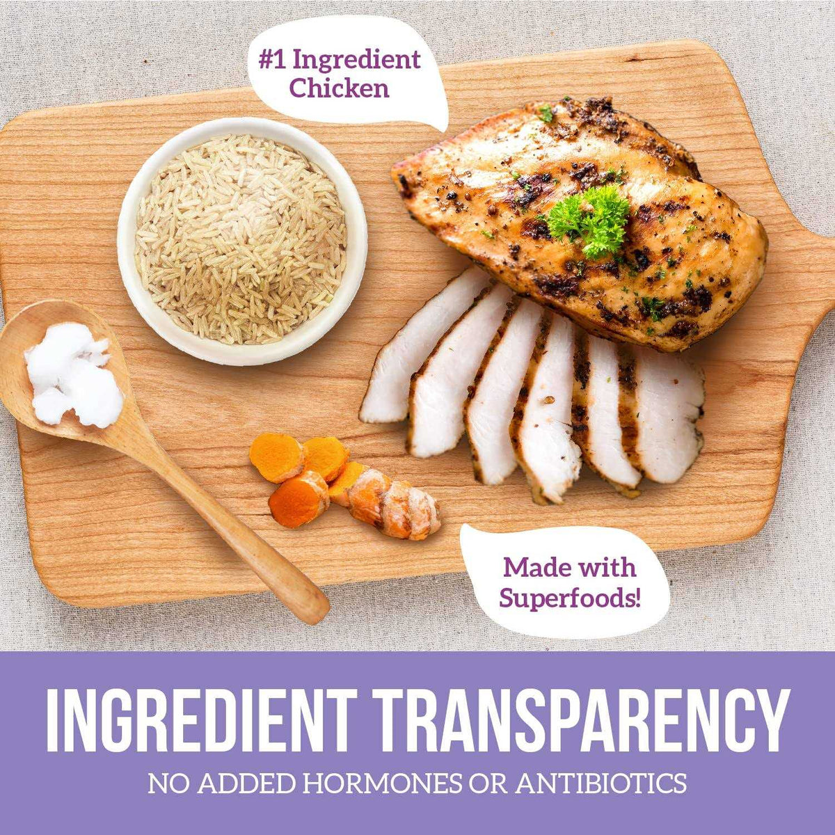 Chicken & Brown Rice Dry Dog Food B2466