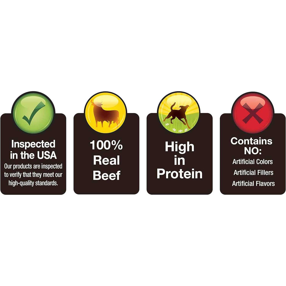 100% Real Beef Strips for Dogs V933563