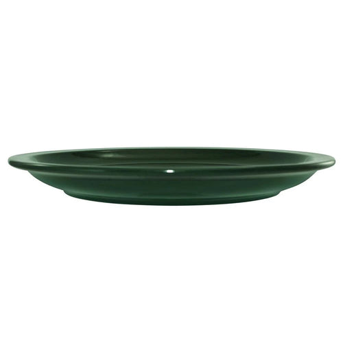 10 5/8x22 Round Ceramic Green Plate H83279