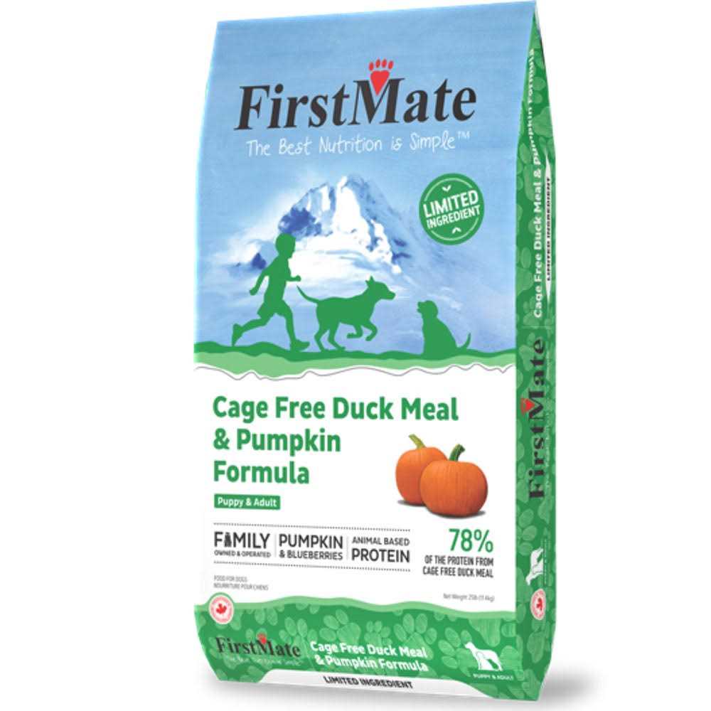 Limited Ingredient Cage-Free Duck Meal & Pumpkin Formula Dry Dog Food X105