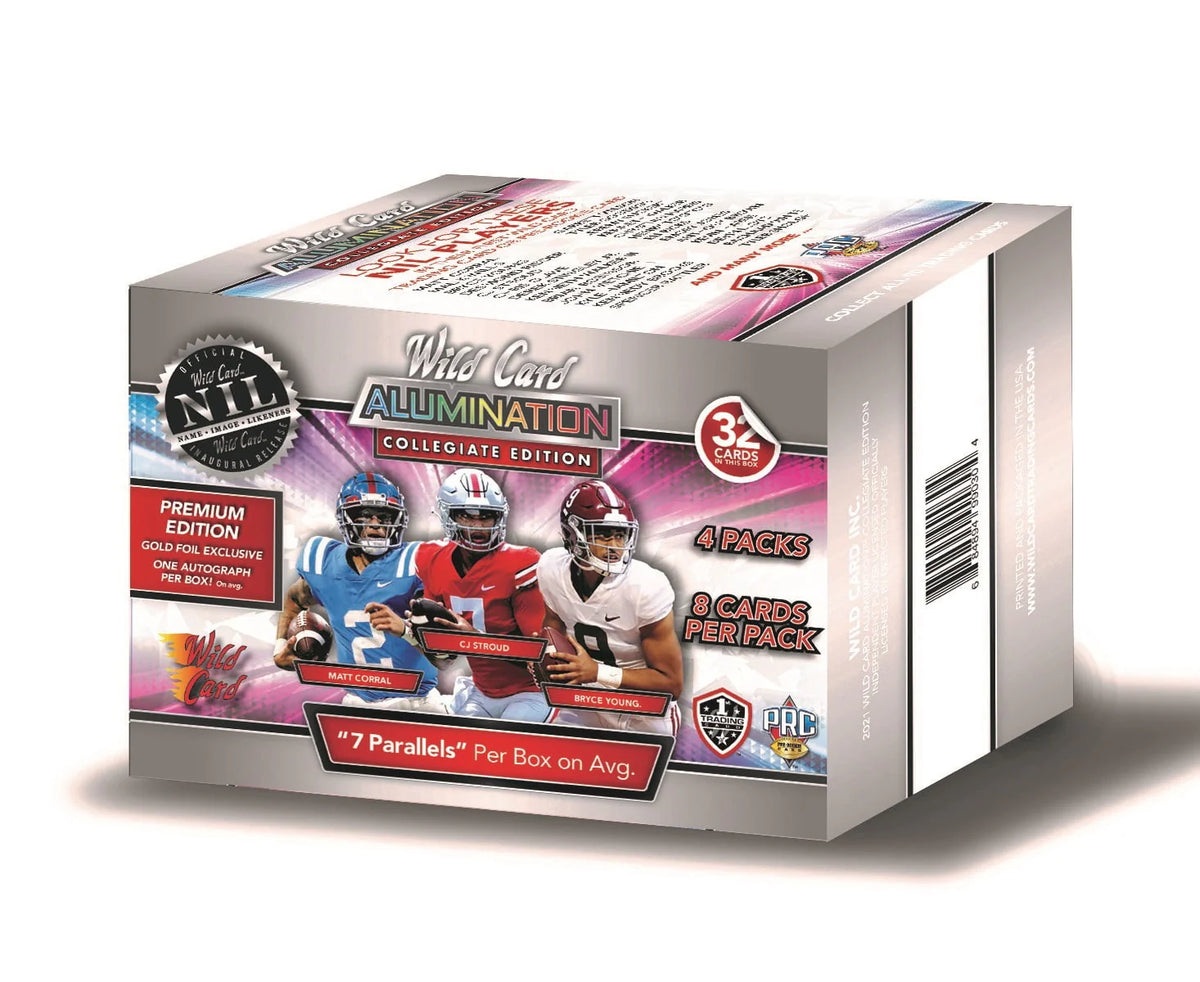 NIL Football Trading Cards Mega Box Z9332